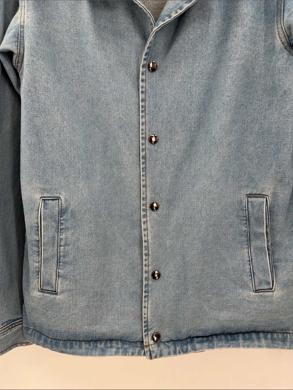 Bronxton Button Front Denim Jacket Size Small - Picture 2 of 5
